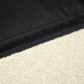 Krémszínű buklé gyerek babzsákfotel Snug 130 Bear – SLOWDOWN