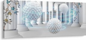 Antik stílusú absztrakt képek (120x50 cm)