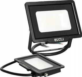 LED-es kültéri kerti fényvető 20W 1600lm 4000K 120° IP65 Fekete