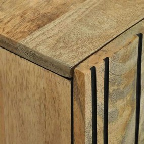 Komód Barna 90 x 33 x 75 cm tömör mangófa