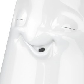 Fehér 'elégedett' porcelánváza - 58products
