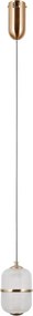 ITALUX PND-34375-1-HBR ALANI Egyágú Függesztett Lámpa Fém LED IP20