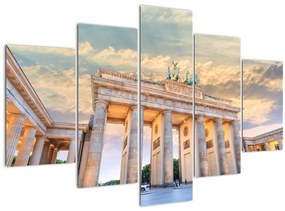 Kép - Brandenburgi kapu, Berlin, Németország (150x105 cm)