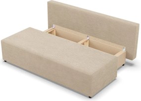 Nobu kanapé, kordbársony, bézs