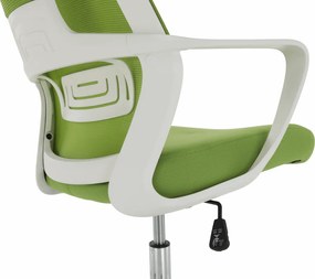 Irodai szék, zöld/fehér, TAXIS