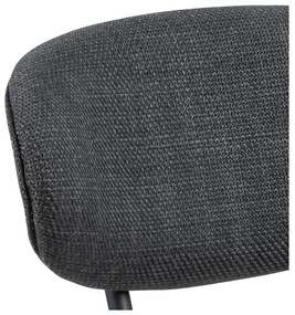 Antracitszürke étkezőszék szett 2 db-os Denise – Actona