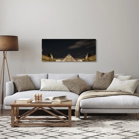 Kép - Louvre éjjel (120x50 cm)