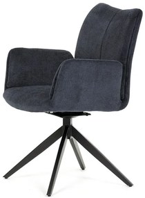 Étkezőszék kék szövetkárpittal. HC-993 BLUE2