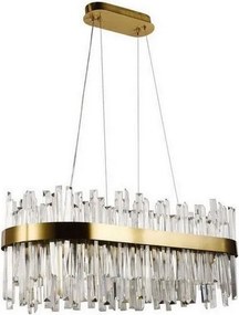 LED állítható fényerejű kristály csillár kábellel LED/90W/230V + DO