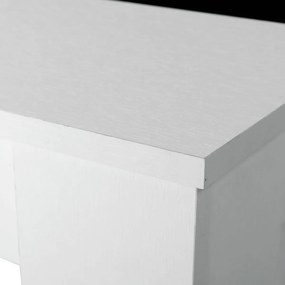 Étkezőasztal 138 x 80 cm, fehér