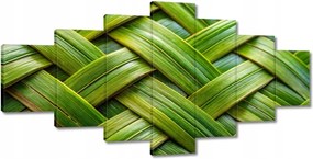 Vászonkép 210x100 Zöld zsinór Zöld ratt