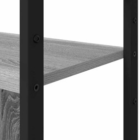 Könyvespolc Szürke sonoma 80 x 30 x 155.5 cm Faanyag