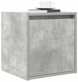 2 db betonszürke falra szerelhető éjjeliszekrény 38x34x40 cm