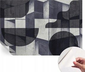 Öntapadós fotótapéta Egyszerű összeszerelés Geometrikus szimmetria 104x70 cm