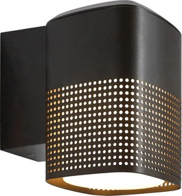 Nordlux modern kültéri fali lámpa sidara fekete nor2618421203