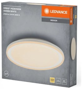 Ledvance - LED Mennyezeti lámpa ORBIS PEDERSON LED/24W/230V átm. 45 cm fehér
