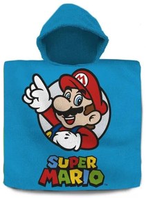 Super Mario Victory strand törölköző poncsó 60x120 cm
