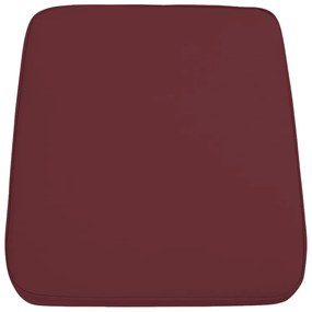 Kültéri székre való ülőpárna VIREON 44x45 cm, bordó