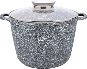 Magas Márvány Fazék Fedéllel Aroma Knob 6,2 L/ 24 CM KlönBerg