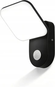 LED-es homlokzati lámpa kültéri kerti fali lámpa mozgásérzékelővel