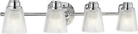 Quintiesse HUDSON QN-HUDSON4-BATH Fali lámpa 4x3,5W/G9 3000K 1280LM IP44
