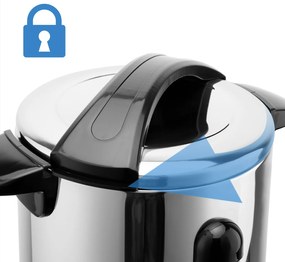 Jurhan COZY borfőző/tea, 6,8l, ezüst