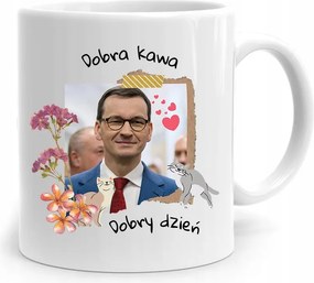 Bögre Politikus Miniszterelnök Mateusz Morawiecki Pis