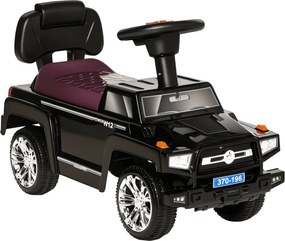 HOMCOM Off-Road Gyerek Elektromos Autó, 18-36 Hónapos Gyerekeknek, Fényekkel és Zenével, 68x30.5x41.5cm, Fekete | Aosom