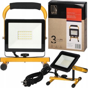 Led fényvető Orno Portax 30W IP65 2400lm 4000K Állvány Vízálló