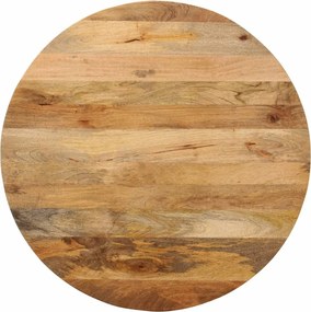 vidaXL tömör mangófa kerek asztallap Ø90 x 3,8 cm