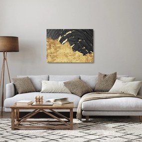 Üveg kép - Arany szerkezet N⁰1 (70x50 cm)