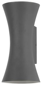 Brilagi - LED kültéri fali lámpa BICON LED/10W/230V antracit IP44