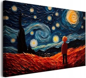 Reprodukció Vászonkép falra a nappaliba Éjszakai tájkép 60x90cm