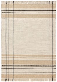 Wool Rug Bahati Beige 15x15 cm Sample