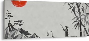 Kép - Fuji-hegy (120x50 cm)