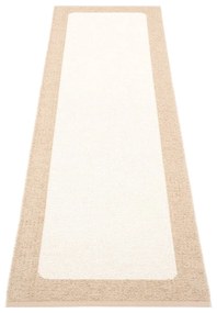 Bézs-krémszínű kültéri-beltéri futószőnyeg 70x240 cm Ilda Beige – Pappelina