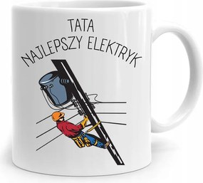 Apák Napi Bögre Apáknak A Legjobb Villanyszerelő Nyomtatott Fotóval