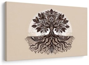 Kép elegáns életfa gyökerekkel