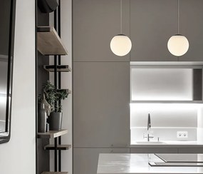 NOVA LUCE 9061435 NUVOLE Egyágú Függesztett Lámpa Üveg LED IP20