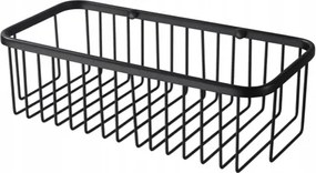 Zuhanykosár 30 cm magas fekete Matt Stella Classic