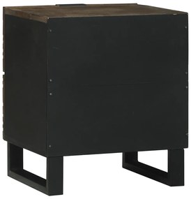Éjjeli szekrények - 2 db, 40x33.5x46 cm, tömör mangófából készült