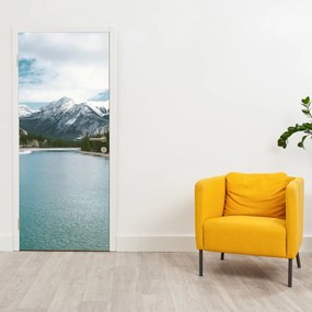 Fotótapéta ajtóra - Hegyi táj (95x205cm)