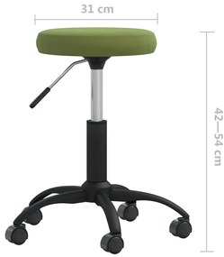 világoszöld bársony étkezőszék