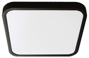 LED fürdőszobai mennyezeti lámpa LED/48W/230V IP44 3000K 42x42 cm fekete