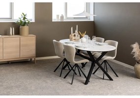 Krémszínű étkezőszék szett 2 db-os Batilda – Actona