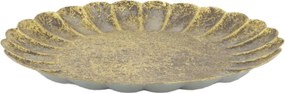 Tálca Antique gold&amp;black 27cm anyag?