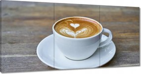 Vászonkép 60x30 Kávé a reggelben