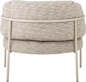 Szürkésbézs fotel Karel – Bloomingville