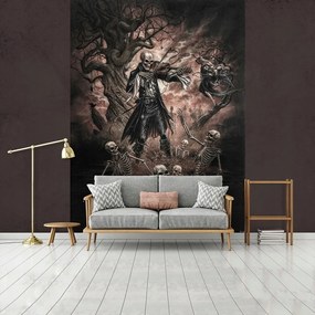 Flizelin fotótapéta 206x275 Csontváz hegedűvel +ragasztó