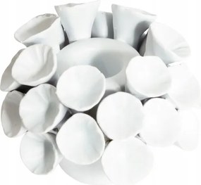 Korallzátony Alakú Gyertyatartó Tengerészet kandeláber átm. 9cm